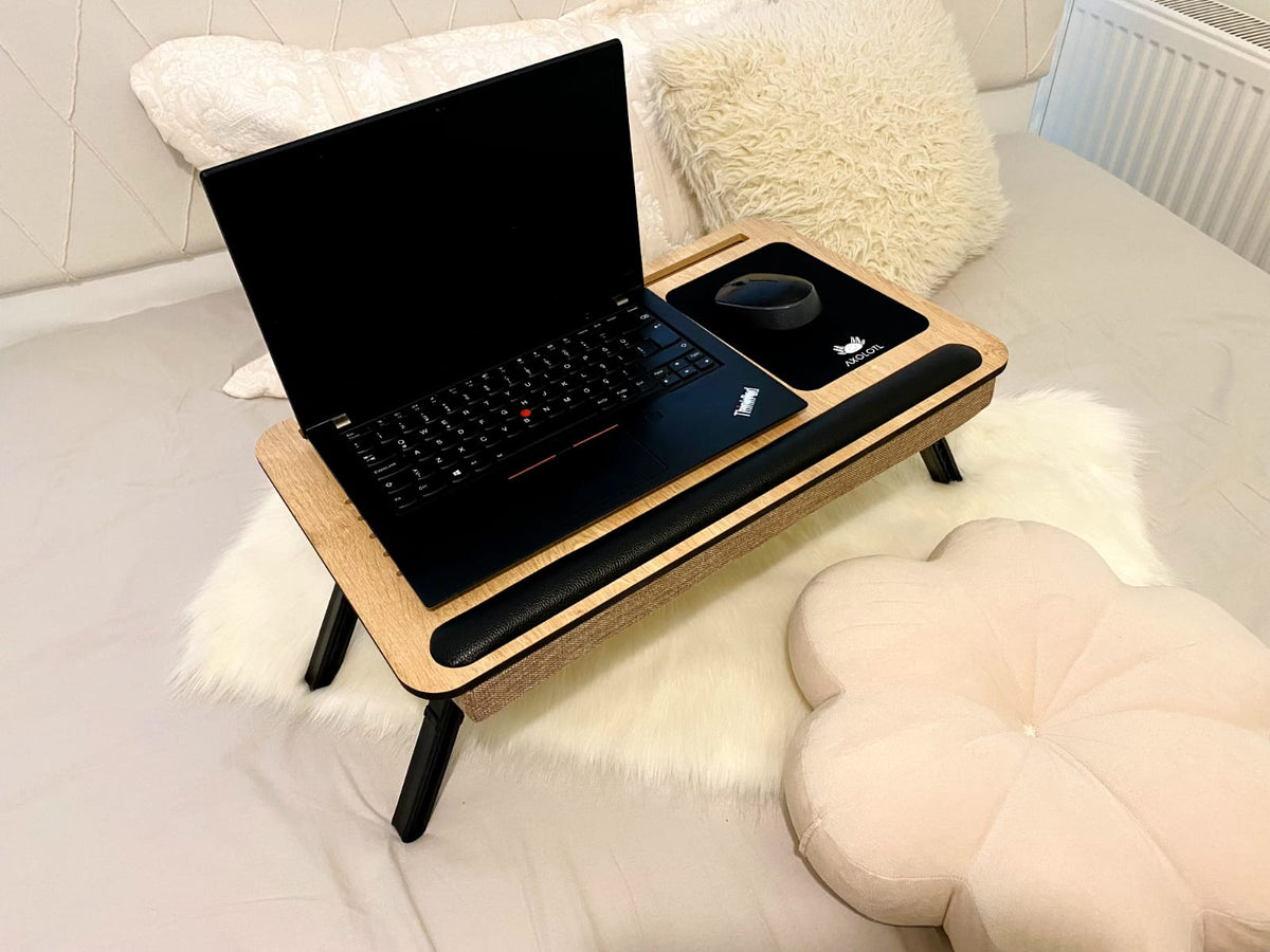 Axolotl Supply Plus Safir Laptop Stand with Cushion and Fold Away Bed Tray (Kopya)